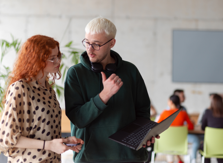 Stage of student-werknemer in sociaal werk